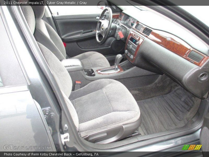 Cyber Gray Metallic / Gray 2011 Chevrolet Impala LT