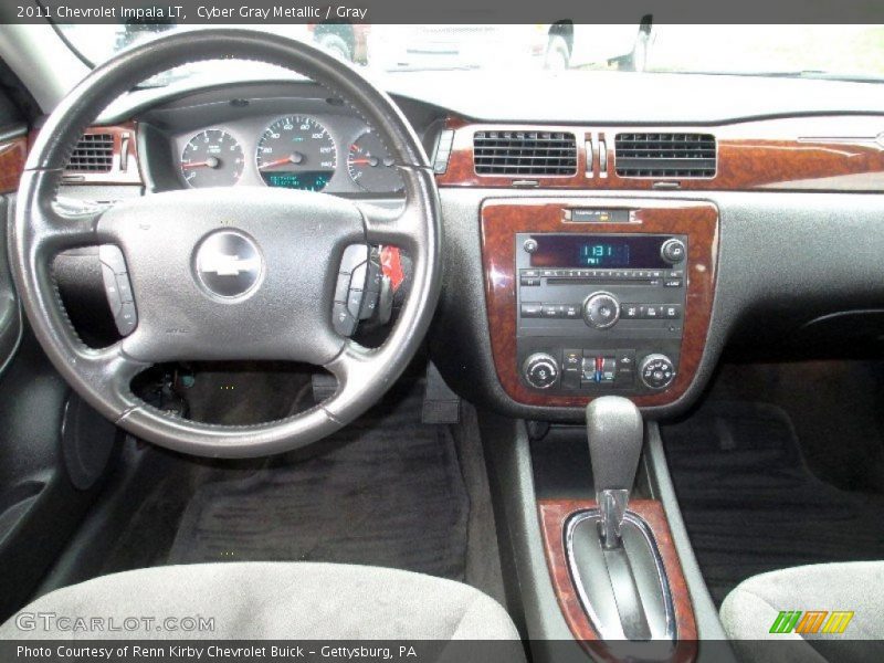 Cyber Gray Metallic / Gray 2011 Chevrolet Impala LT