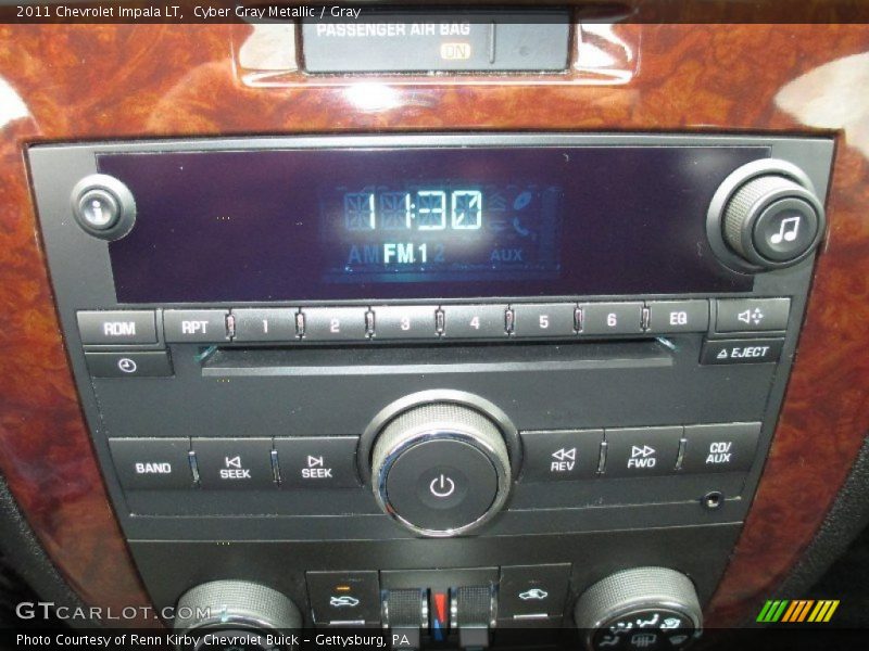 Cyber Gray Metallic / Gray 2011 Chevrolet Impala LT