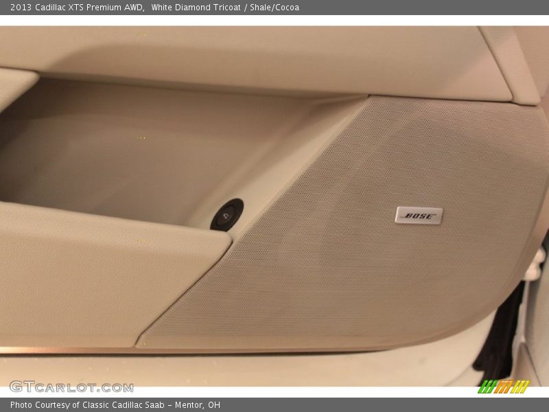 White Diamond Tricoat / Shale/Cocoa 2013 Cadillac XTS Premium AWD