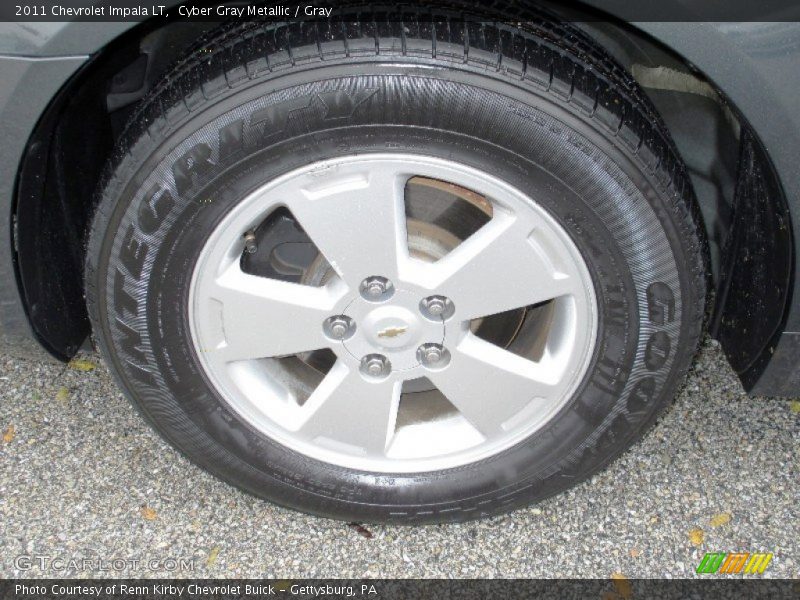 Cyber Gray Metallic / Gray 2011 Chevrolet Impala LT