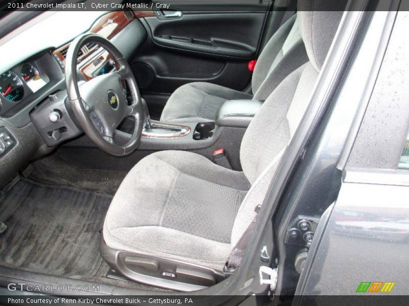 Cyber Gray Metallic / Gray 2011 Chevrolet Impala LT