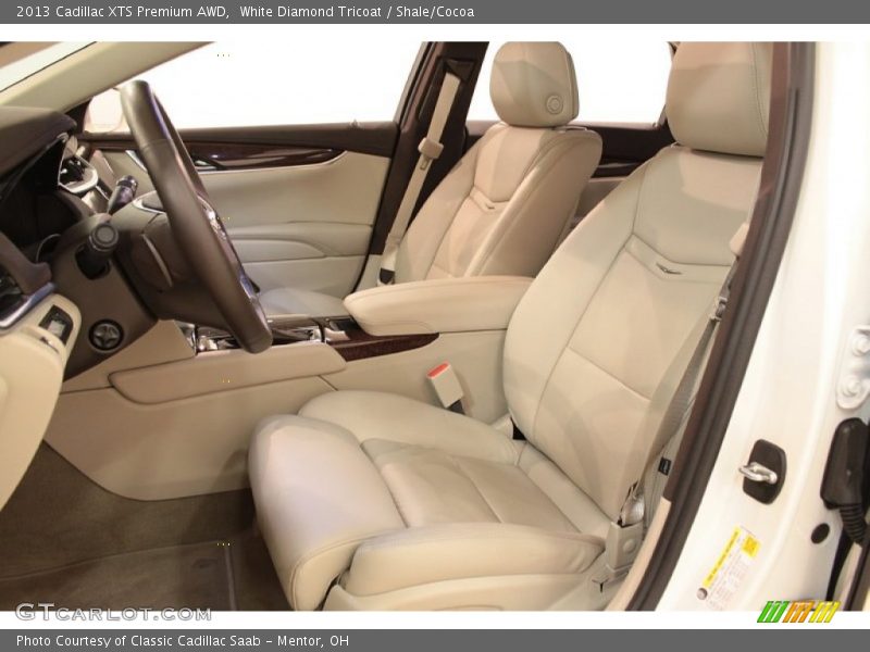 Front Seat of 2013 XTS Premium AWD