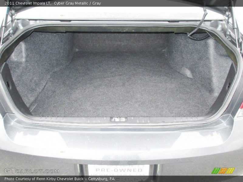 Cyber Gray Metallic / Gray 2011 Chevrolet Impala LT