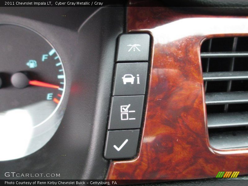 Cyber Gray Metallic / Gray 2011 Chevrolet Impala LT