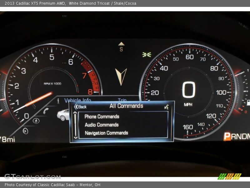  2013 XTS Premium AWD Premium AWD Gauges