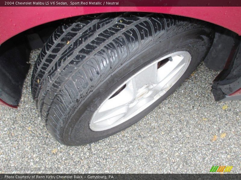 Sport Red Metallic / Neutral 2004 Chevrolet Malibu LS V6 Sedan