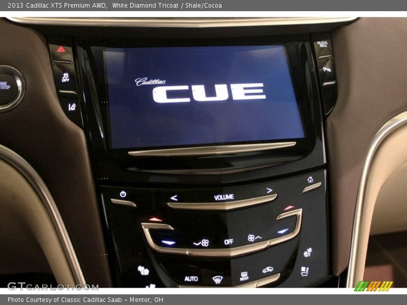 White Diamond Tricoat / Shale/Cocoa 2013 Cadillac XTS Premium AWD
