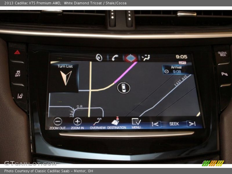 Navigation of 2013 XTS Premium AWD