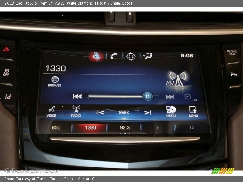 White Diamond Tricoat / Shale/Cocoa 2013 Cadillac XTS Premium AWD