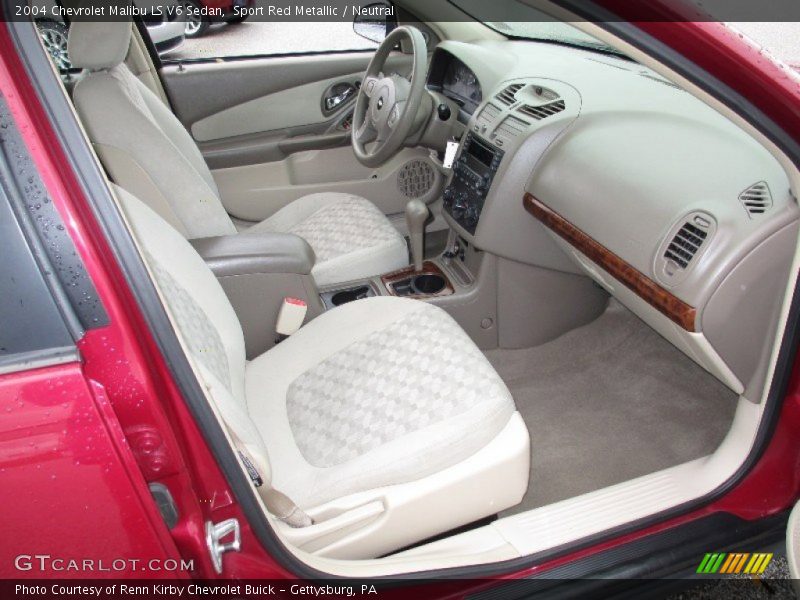 Sport Red Metallic / Neutral 2004 Chevrolet Malibu LS V6 Sedan
