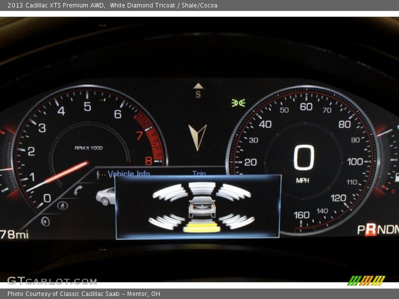  2013 XTS Premium AWD Premium AWD Gauges