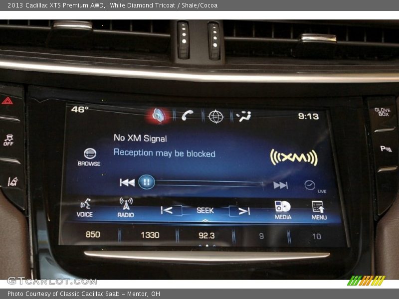 White Diamond Tricoat / Shale/Cocoa 2013 Cadillac XTS Premium AWD