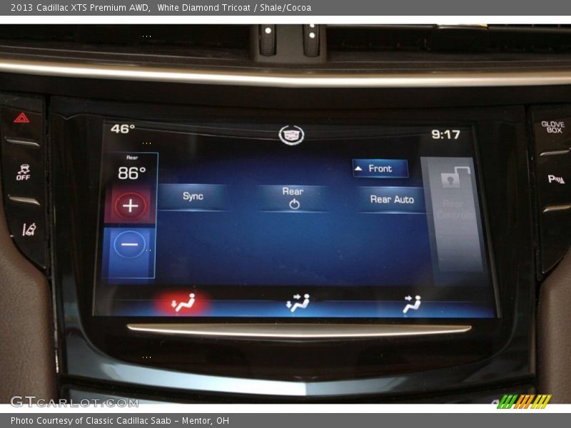 White Diamond Tricoat / Shale/Cocoa 2013 Cadillac XTS Premium AWD