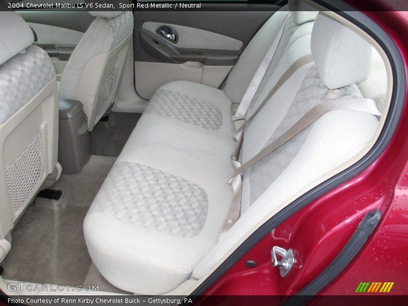 Sport Red Metallic / Neutral 2004 Chevrolet Malibu LS V6 Sedan