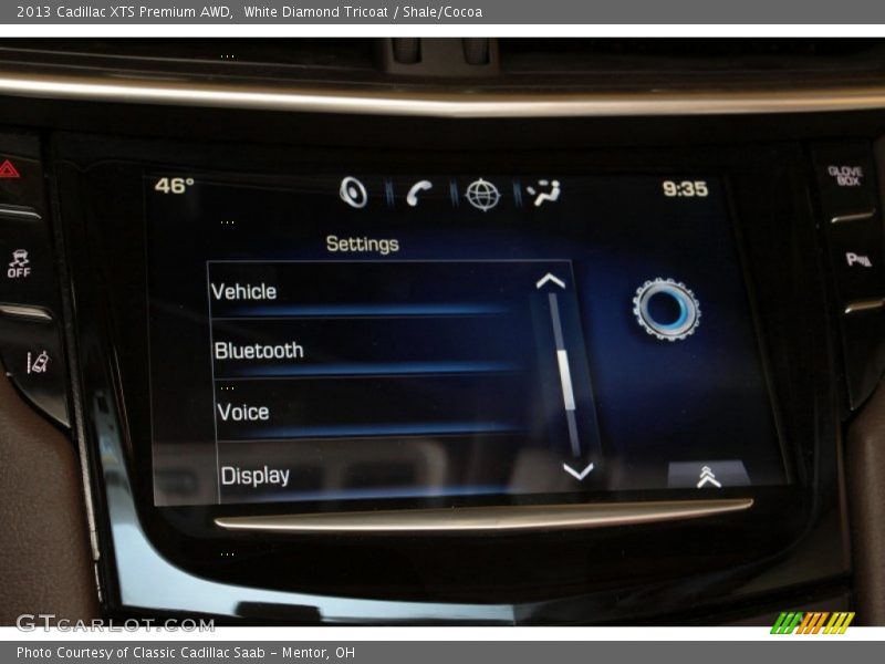 White Diamond Tricoat / Shale/Cocoa 2013 Cadillac XTS Premium AWD