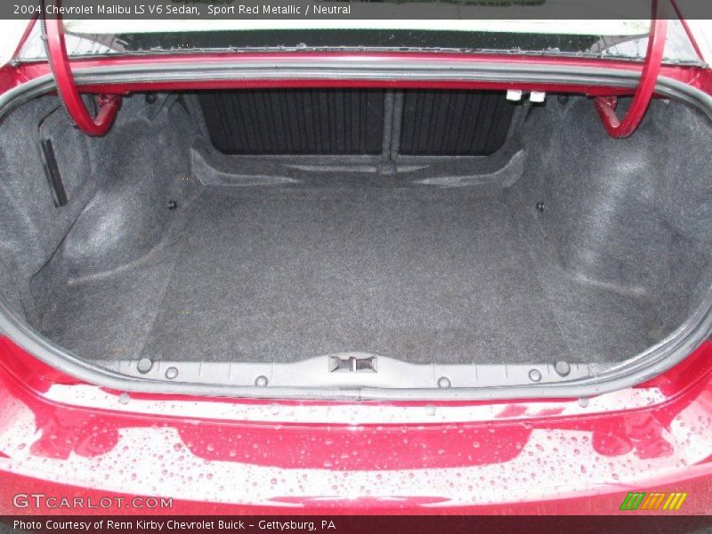 Sport Red Metallic / Neutral 2004 Chevrolet Malibu LS V6 Sedan