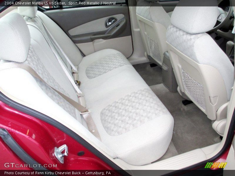 Sport Red Metallic / Neutral 2004 Chevrolet Malibu LS V6 Sedan