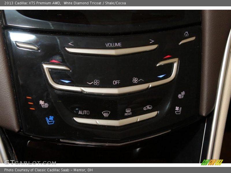 White Diamond Tricoat / Shale/Cocoa 2013 Cadillac XTS Premium AWD