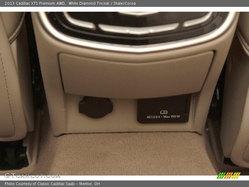 White Diamond Tricoat / Shale/Cocoa 2013 Cadillac XTS Premium AWD