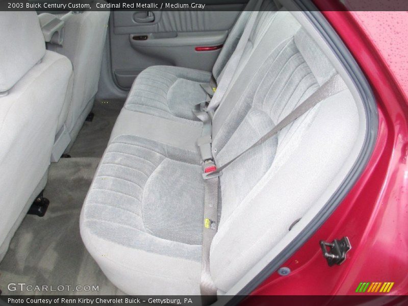 Cardinal Red Metallic / Medium Gray 2003 Buick Century Custom