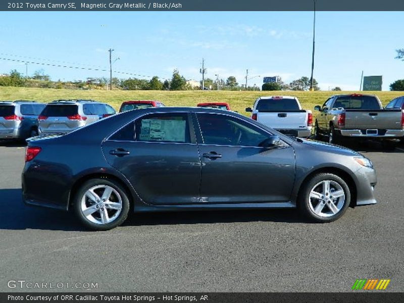 Magnetic Gray Metallic / Black/Ash 2012 Toyota Camry SE