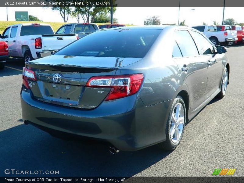 Magnetic Gray Metallic / Black/Ash 2012 Toyota Camry SE
