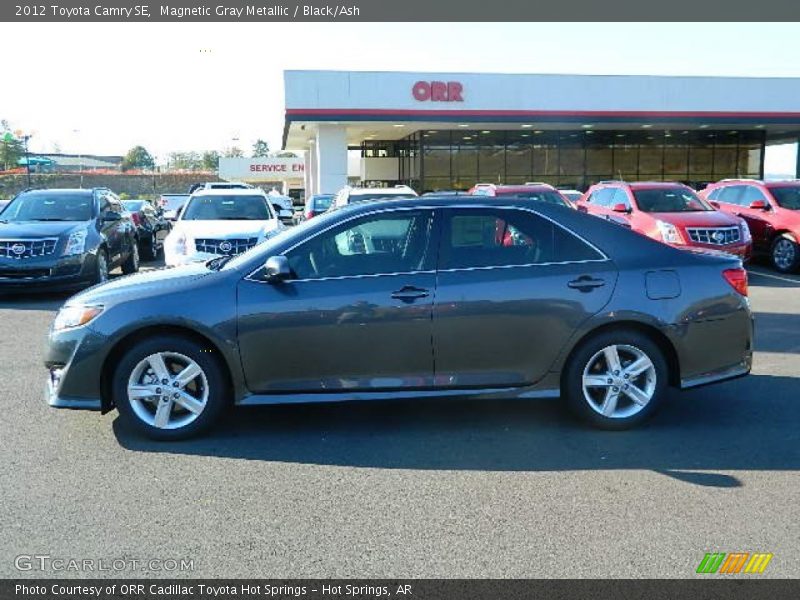 Magnetic Gray Metallic / Black/Ash 2012 Toyota Camry SE