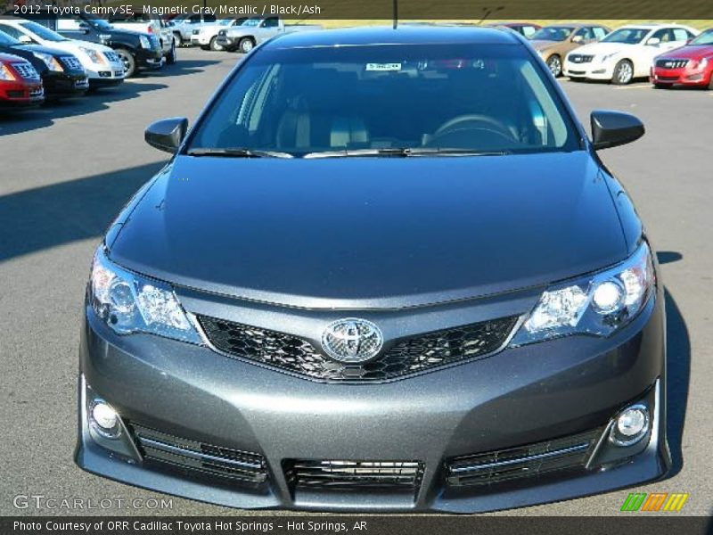 Magnetic Gray Metallic / Black/Ash 2012 Toyota Camry SE