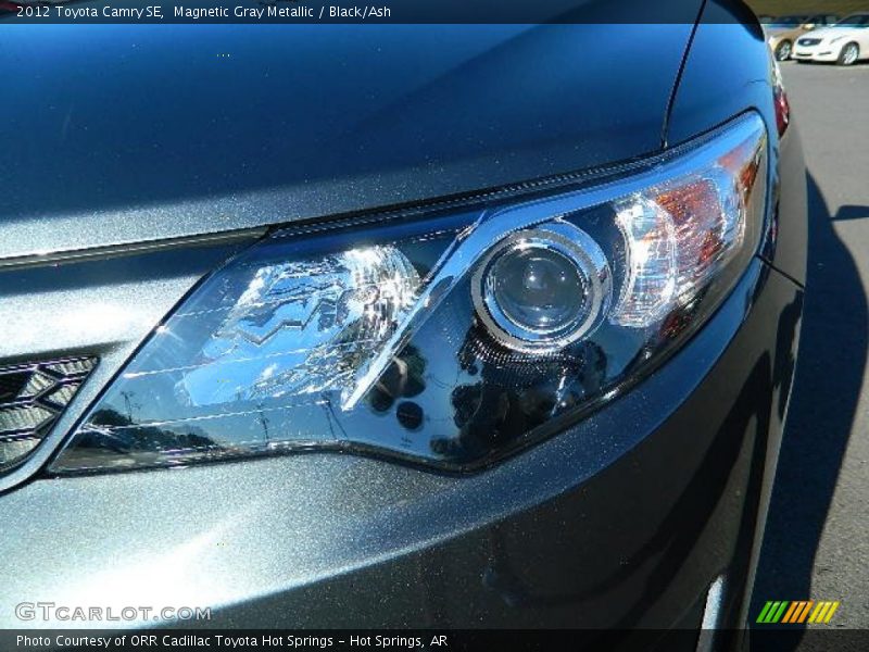 Magnetic Gray Metallic / Black/Ash 2012 Toyota Camry SE