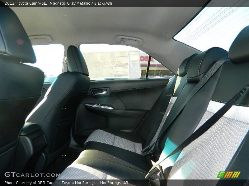 Magnetic Gray Metallic / Black/Ash 2012 Toyota Camry SE