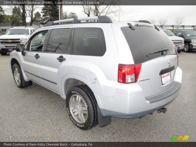 Liquid Silver Metallic / Charcoal 2006 Mitsubishi Endeavor LS AWD