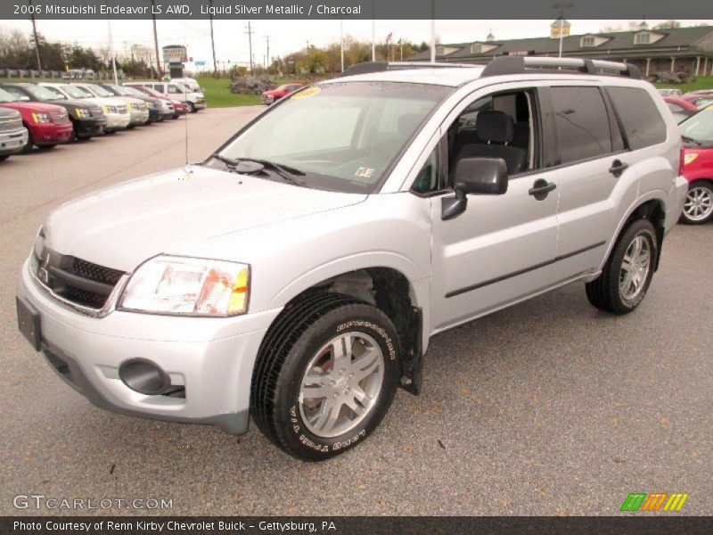 Liquid Silver Metallic / Charcoal 2006 Mitsubishi Endeavor LS AWD
