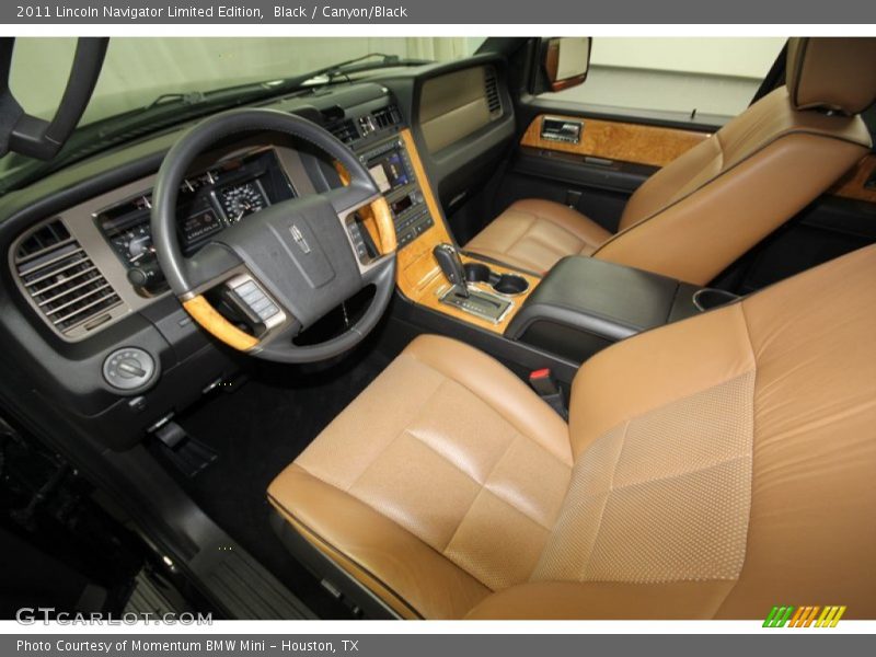 Canyon/Black Interior - 2011 Navigator Limited Edition 