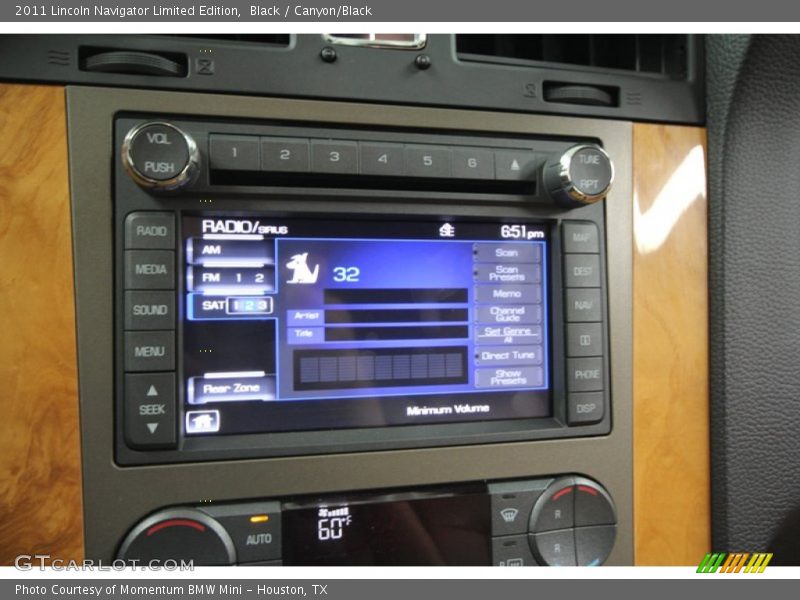 Audio System of 2011 Navigator Limited Edition