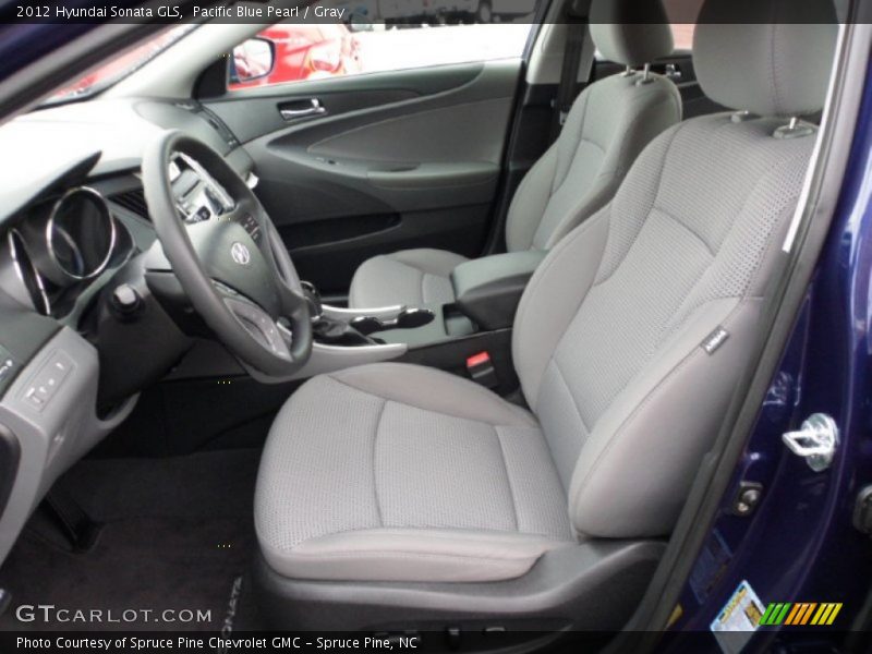 Front Seat of 2012 Sonata GLS