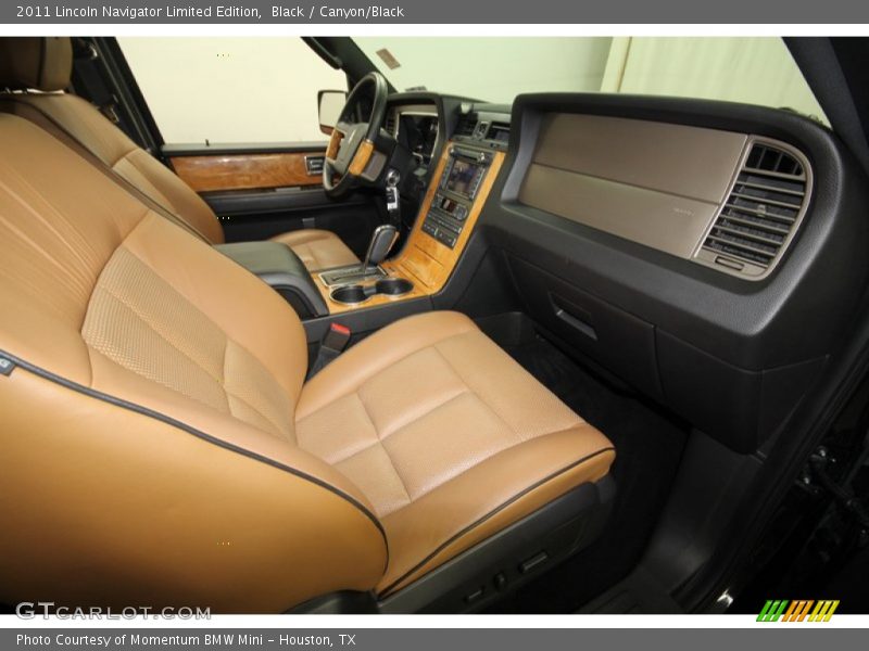 Front Seat of 2011 Navigator Limited Edition