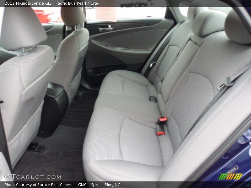 Rear Seat of 2012 Sonata GLS