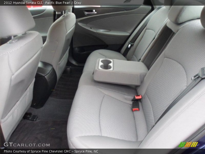Rear Seat of 2012 Sonata GLS