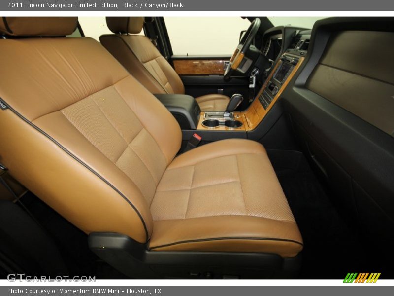 Front Seat of 2011 Navigator Limited Edition