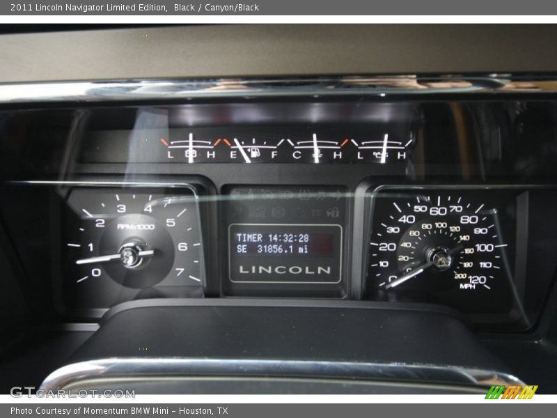  2011 Navigator Limited Edition Limited Edition Gauges