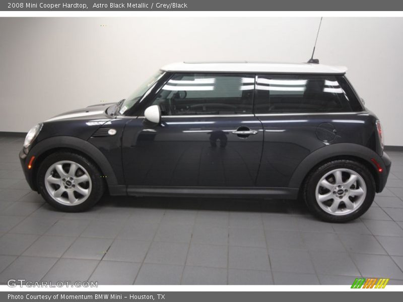 Astro Black Metallic / Grey/Black 2008 Mini Cooper Hardtop