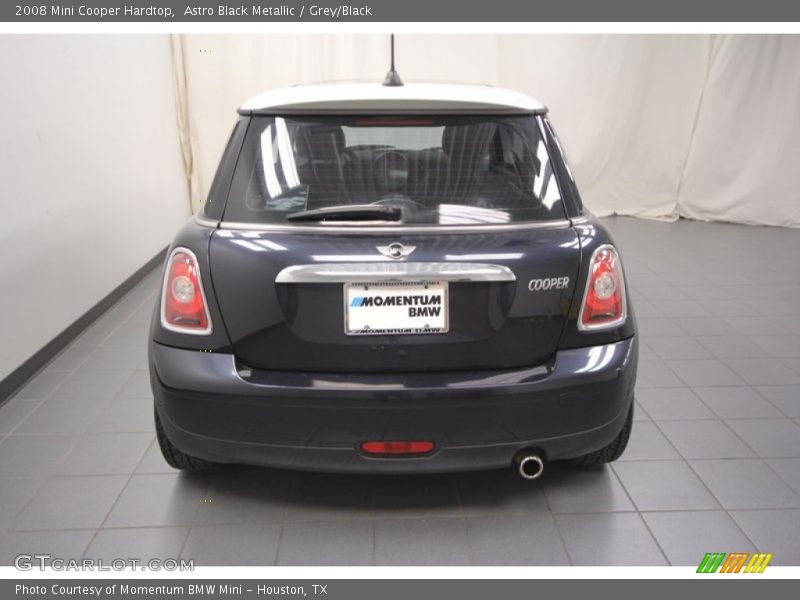 Astro Black Metallic / Grey/Black 2008 Mini Cooper Hardtop