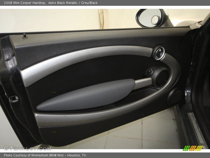 Astro Black Metallic / Grey/Black 2008 Mini Cooper Hardtop
