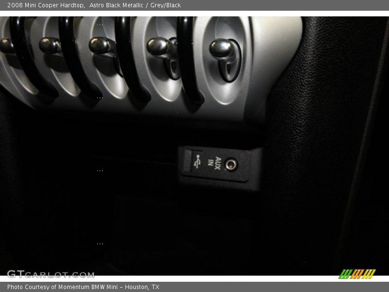 Astro Black Metallic / Grey/Black 2008 Mini Cooper Hardtop