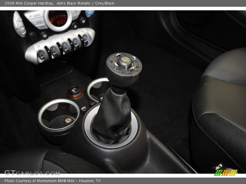 Astro Black Metallic / Grey/Black 2008 Mini Cooper Hardtop