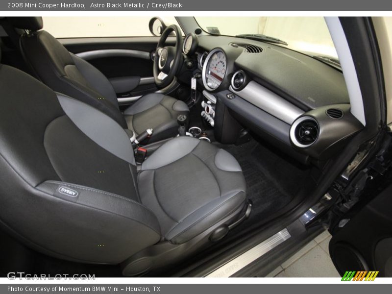 Astro Black Metallic / Grey/Black 2008 Mini Cooper Hardtop