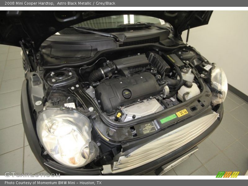 Astro Black Metallic / Grey/Black 2008 Mini Cooper Hardtop