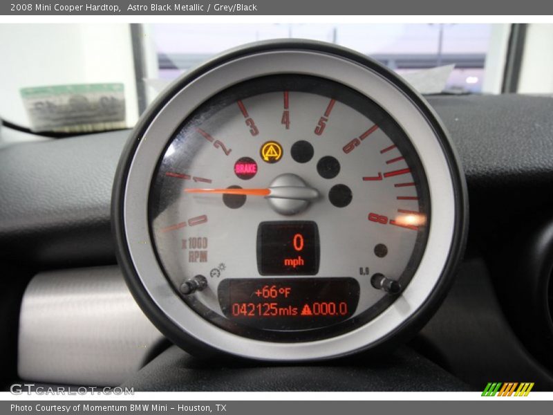 Astro Black Metallic / Grey/Black 2008 Mini Cooper Hardtop