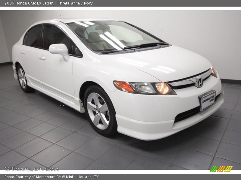 Taffeta White / Ivory 2006 Honda Civic EX Sedan